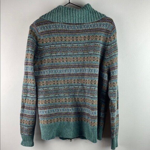 Eddie Bauer Lambs Wool Cardigan Size XL - Picture 5 of 5